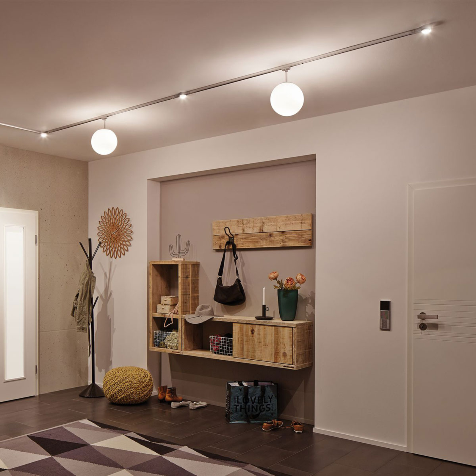 Paulmann URail End Cap LED Endkappe, chrom matt Paulmann URail End Cap LED Endkappe, chrom matt