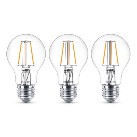 Philips LED-lampa Classic E27 4,3 W 2 700 K klar
