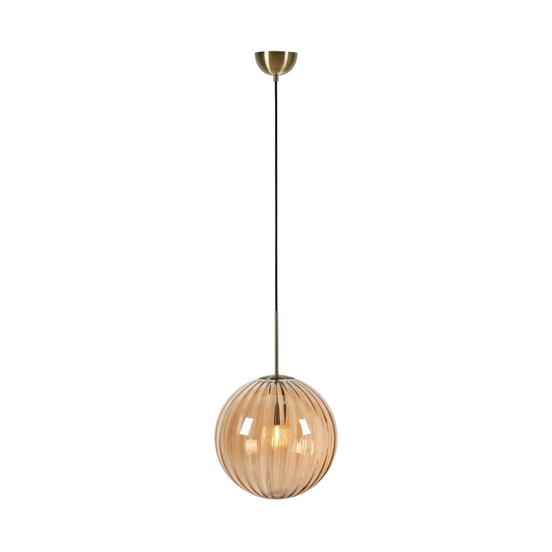 Markslöjd - Fengari 1 Suspension Antique Brass/Amber