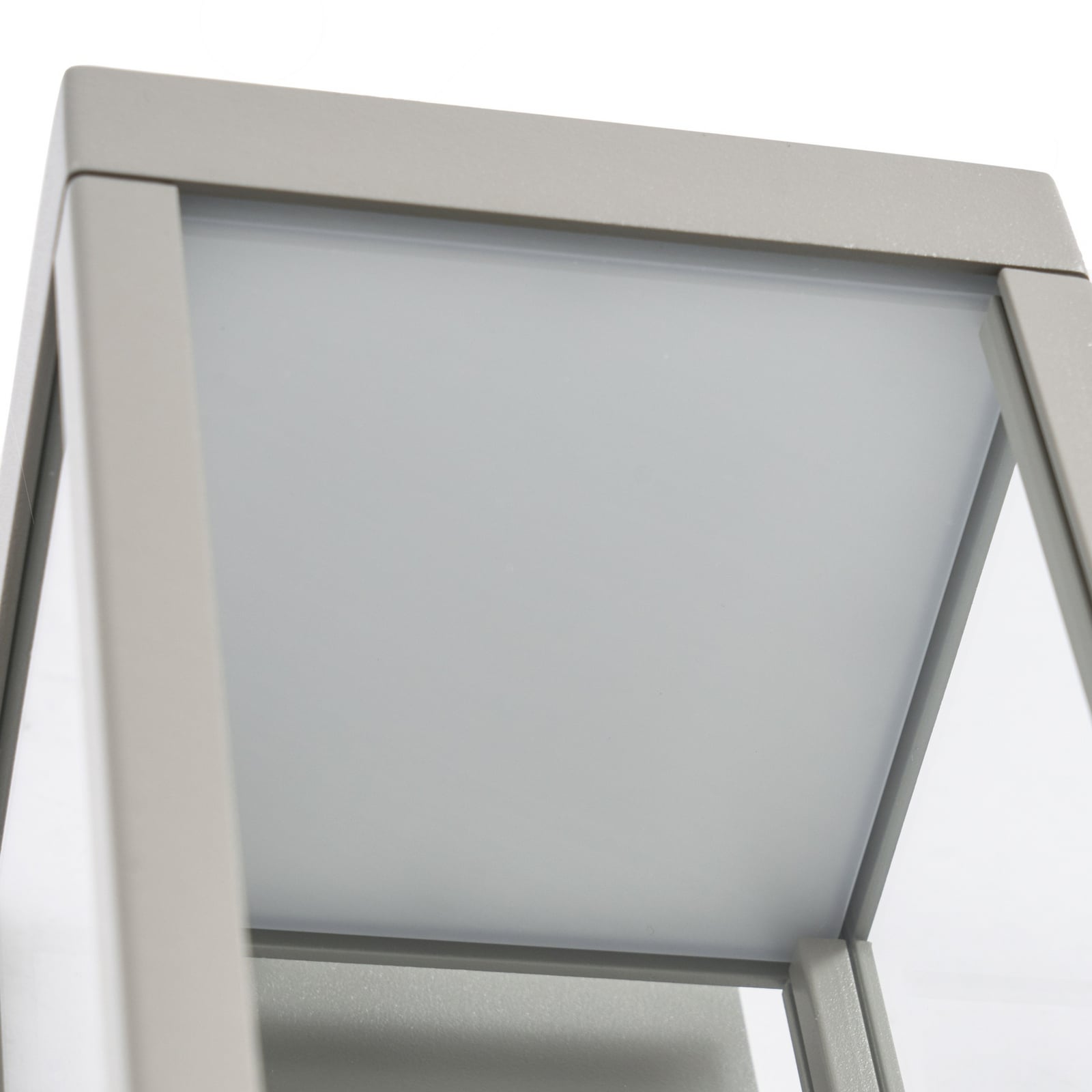 Ferdinand LED buiten wandlamp, aluminium, lichtgrijs, IP54 - Lucande Ferdinand LED buiten wandlamp, aluminium, lichtgrijs, IP54 - Lucande