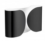 Aplique de pared FLOS Foglio, negro