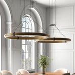 Elli LED-Pendelleuchte, gold, Ø 107,5 cm - Aromas del Campo