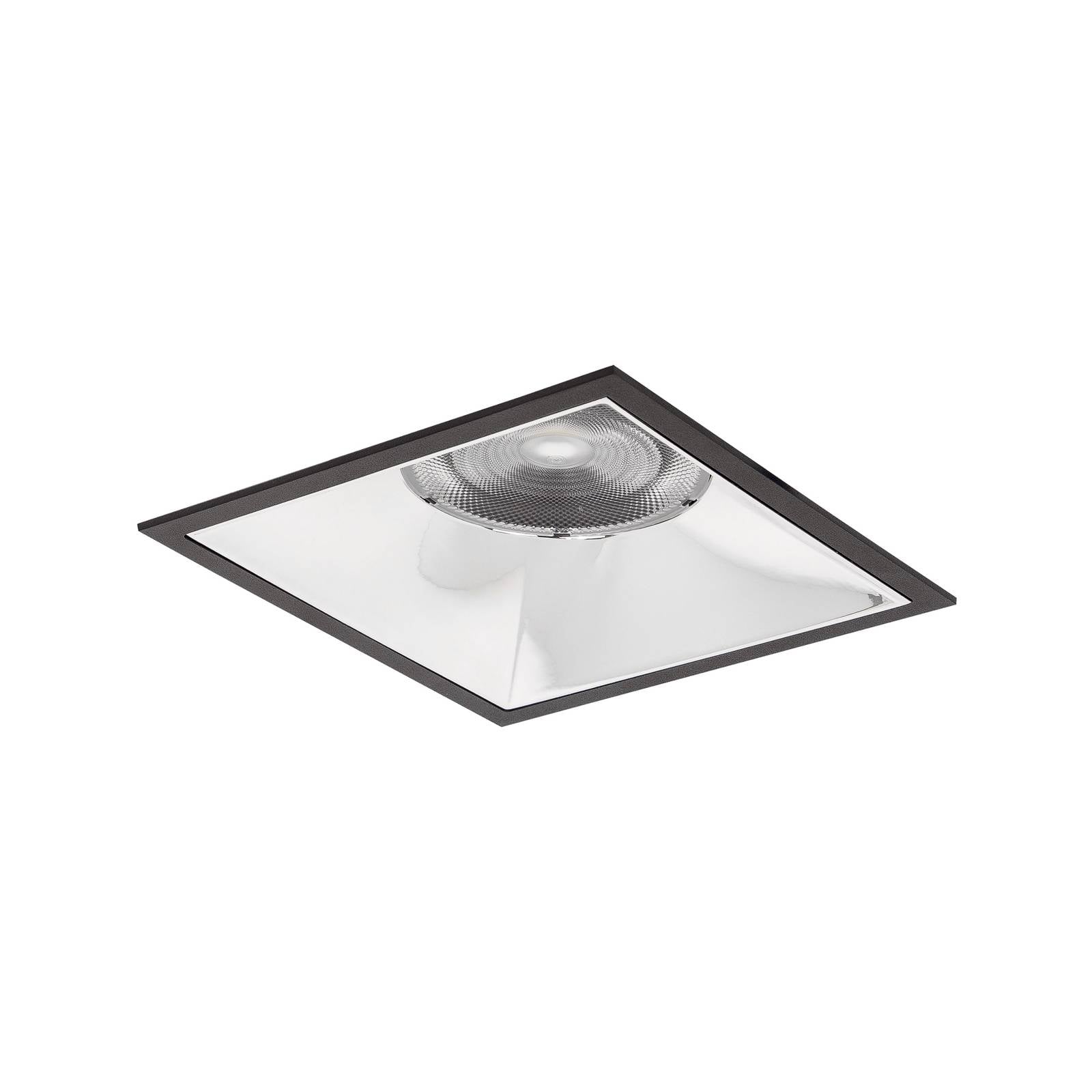 BRUMBERG Apollo Maxi glatt, eckig, DALI, 3.000 K, schwarz