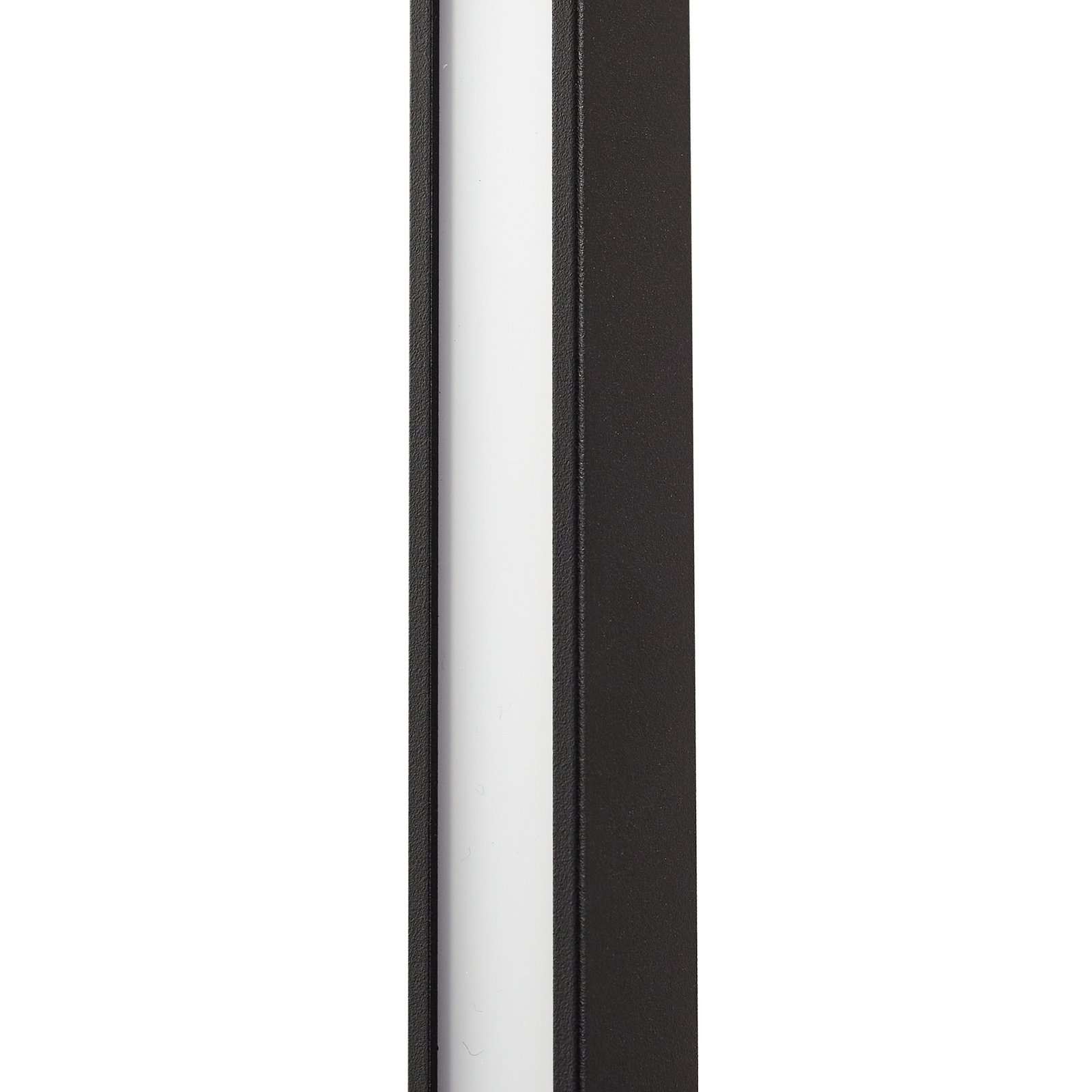 Neano Kinkiet zewnętrzny LED wysokość 80 cm czarny IP54 metal - Lindby