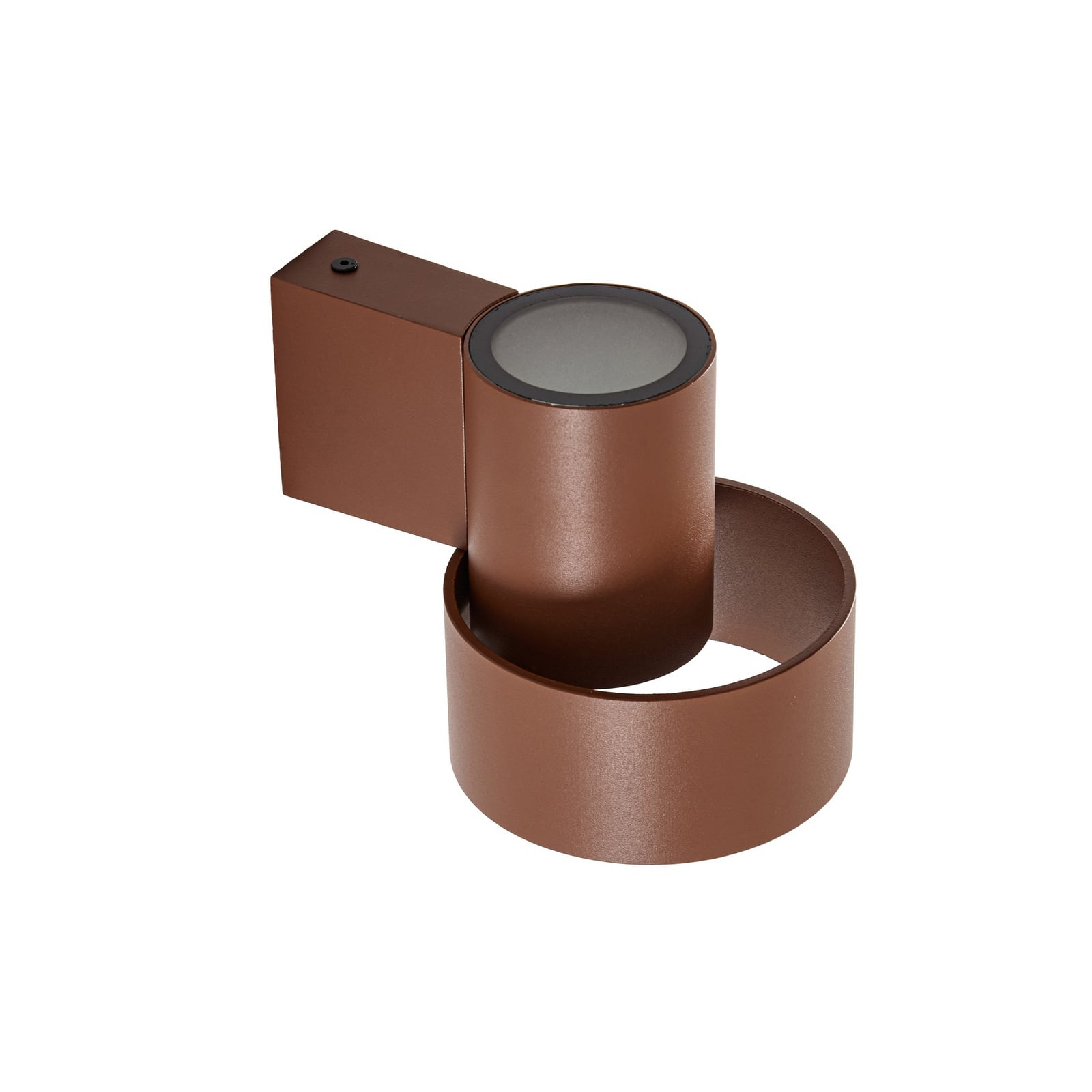 Lucande Elune LED kültéri falilámpa, barna, IP44, felfelé/lefelé Lucande Elune LED kültéri falilámpa, barna, IP44, felfelé/lefelé