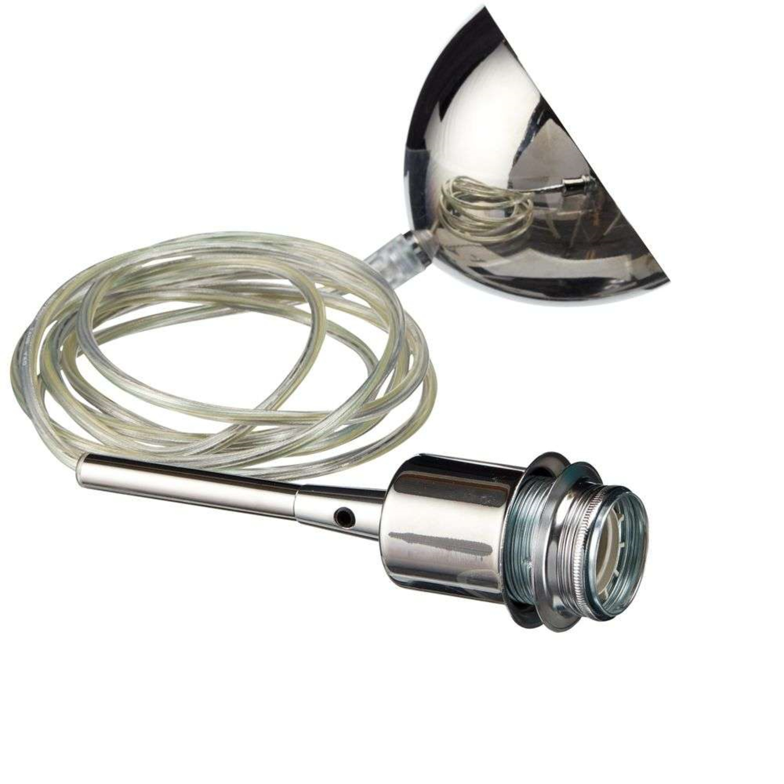 Gloria Függőlámpa Ø380 Chrome/Smoked - Belid