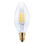 Segula Bombilla vela LED 24V DC E14 3W 922 Filamento atenuable