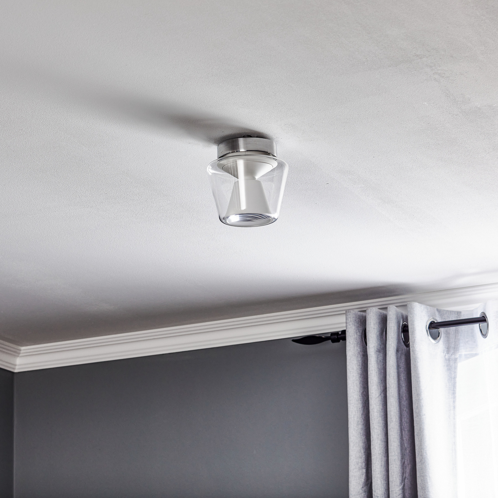 serien.lighting Annex S - LED ceiling lamp, opal