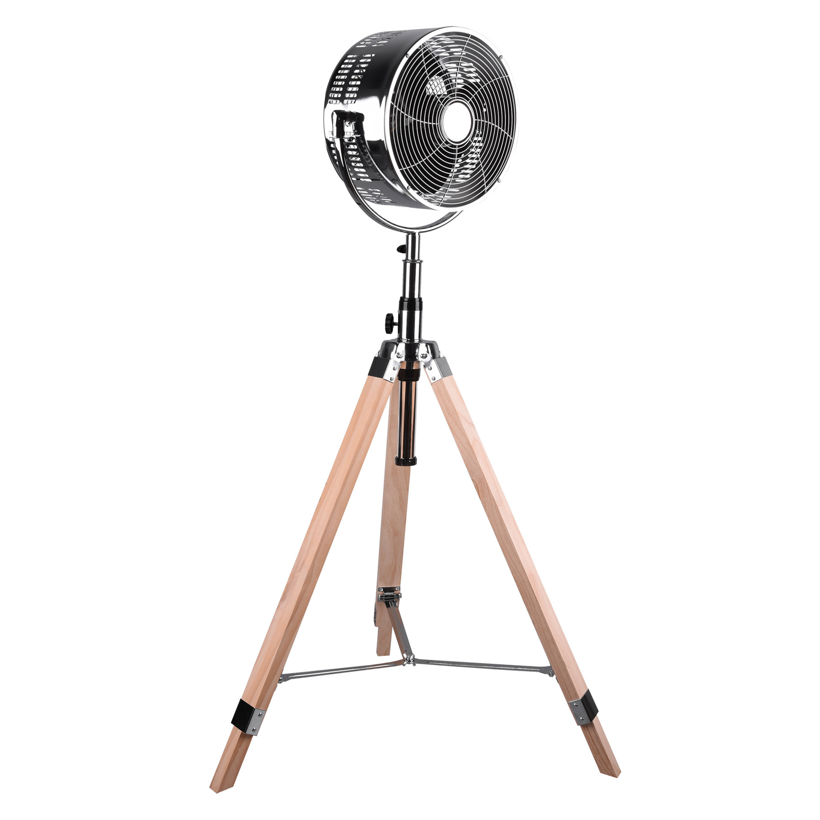Starluna Jayceon Standventilator Dreibein aus Holz