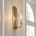 Kimrose wall light, 1-bulb, brass