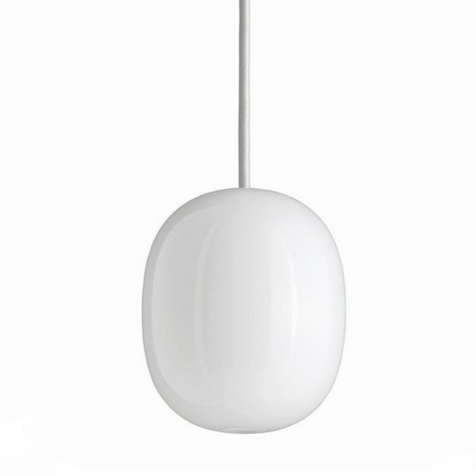 SuperEgg 300 Lampada a Sospensione Opale/Cavo Bianco - Piet Hein