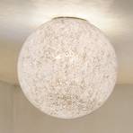 Handmade glass ceiling light RINA