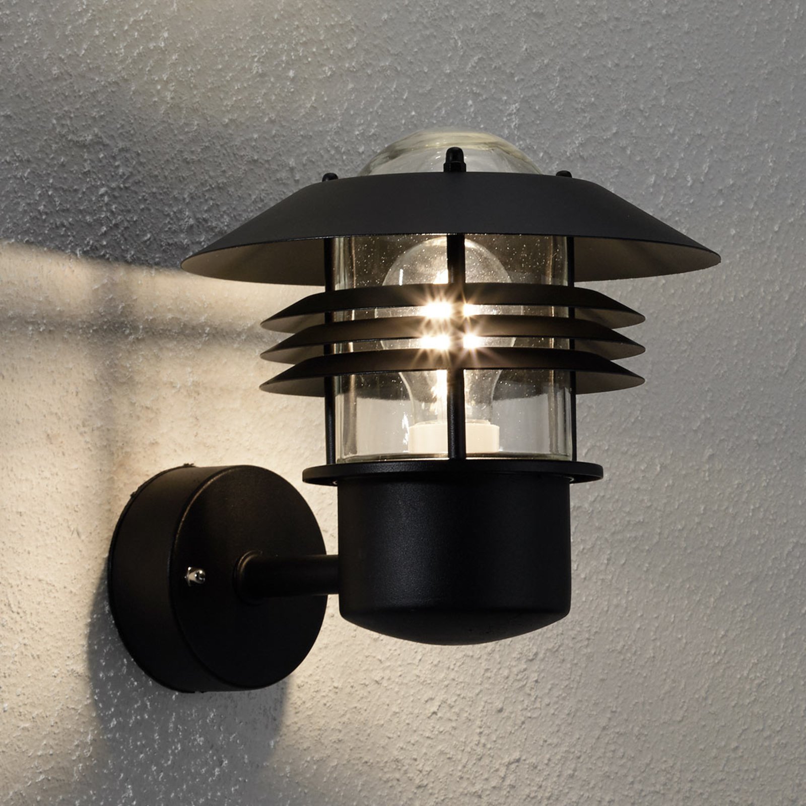 Vejers Vegglampe Black - Nordlux