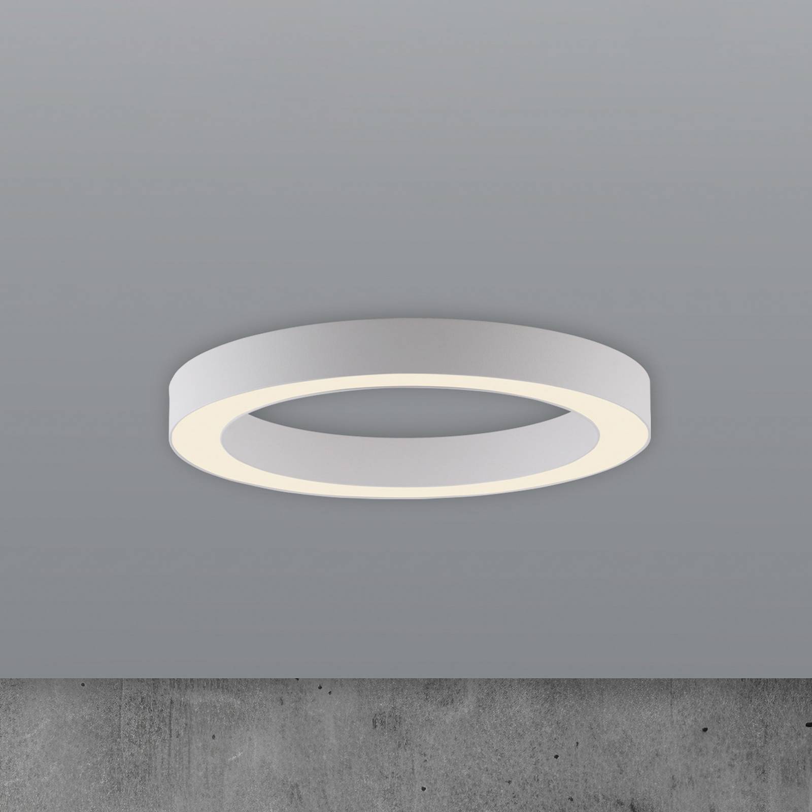 Lampa sufitowa LED PURE Lines, Ø 35 cm, biała, CCT