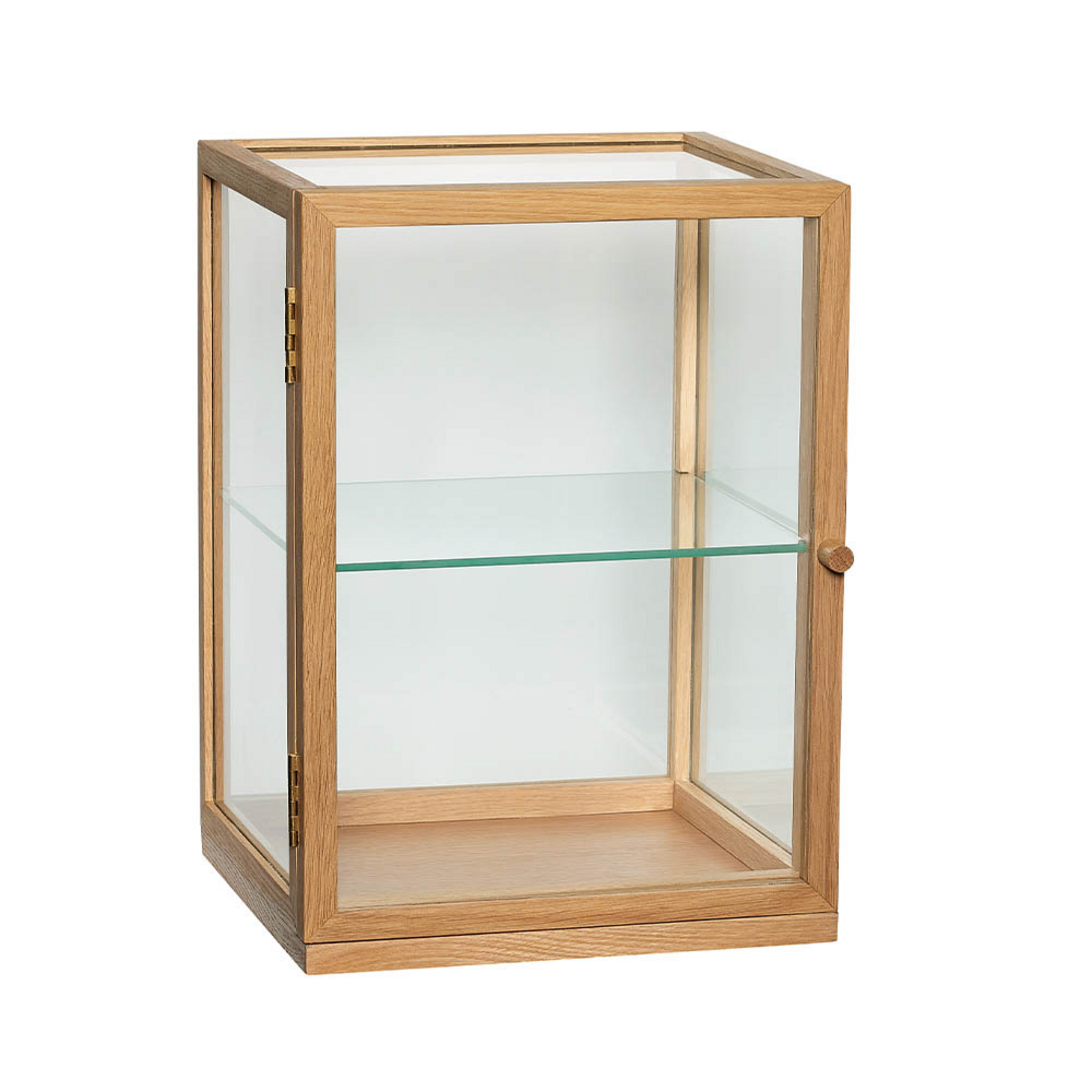 Poetic Exhibition Display Case Small Natural - Hübsch