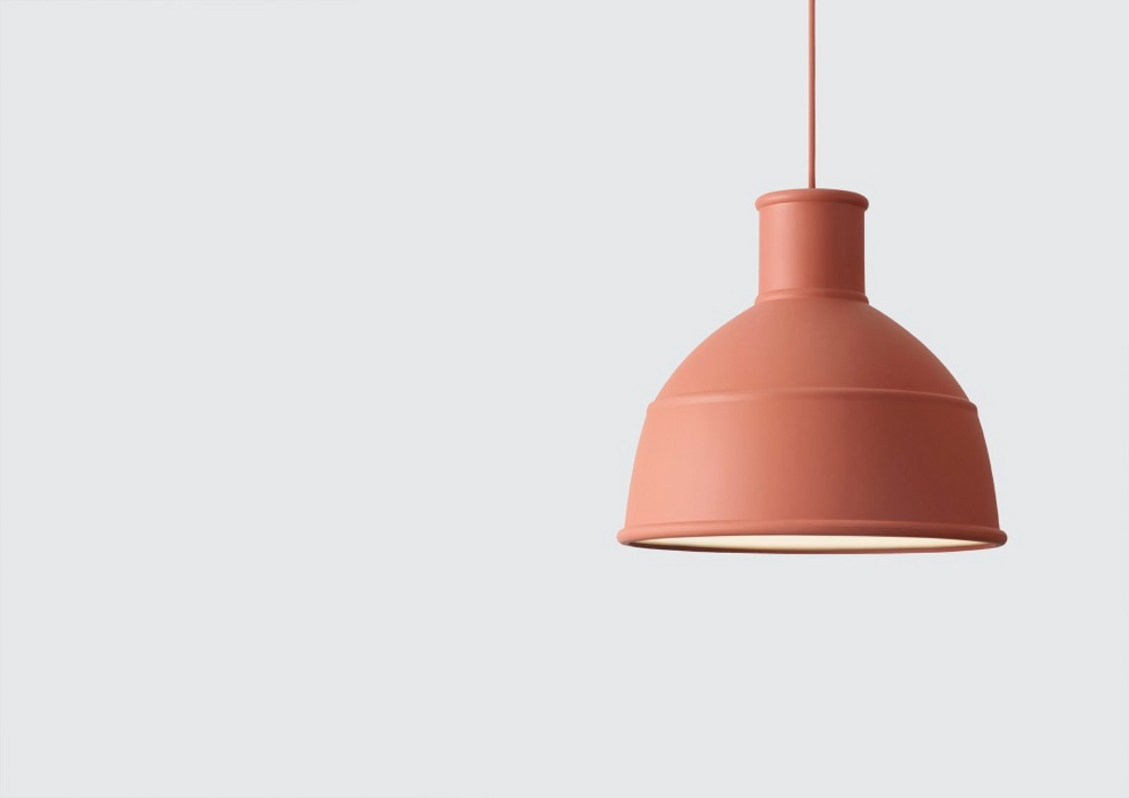 Unfold Lustră Pendul Terracotta - Muuto