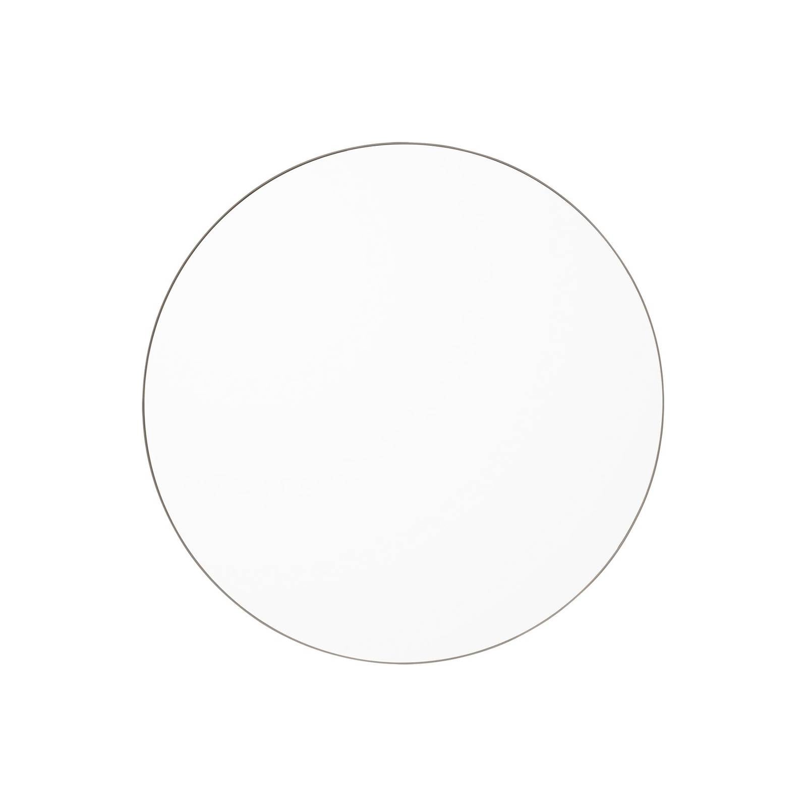 AYTM Spiegel Circum, klar / graubraun, Ø 70 cm, Glas, Holz
