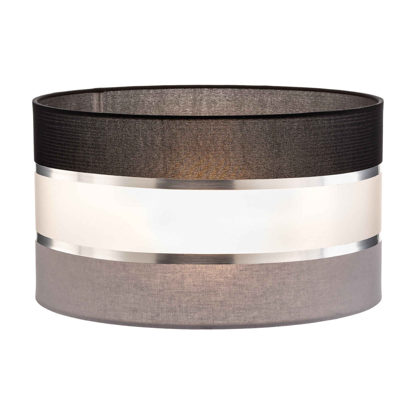 Skärm Helen E27 Ø35/höjd 20 cm grå/svart/silver