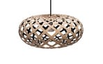 Kina Pendant Ø44 Black 1 Side - David Trubridge