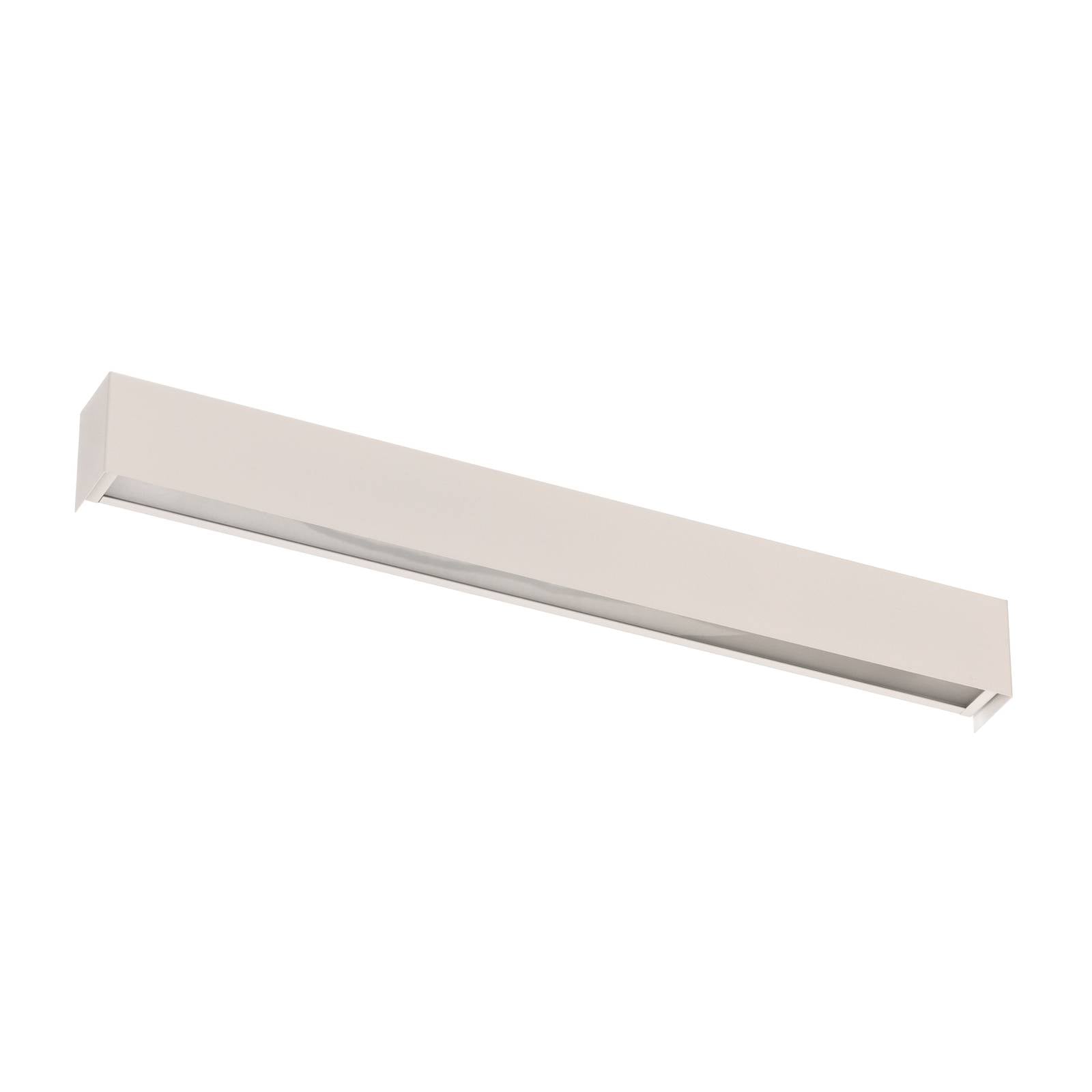 Wandleuchte Straight S, 62 cm, weiß