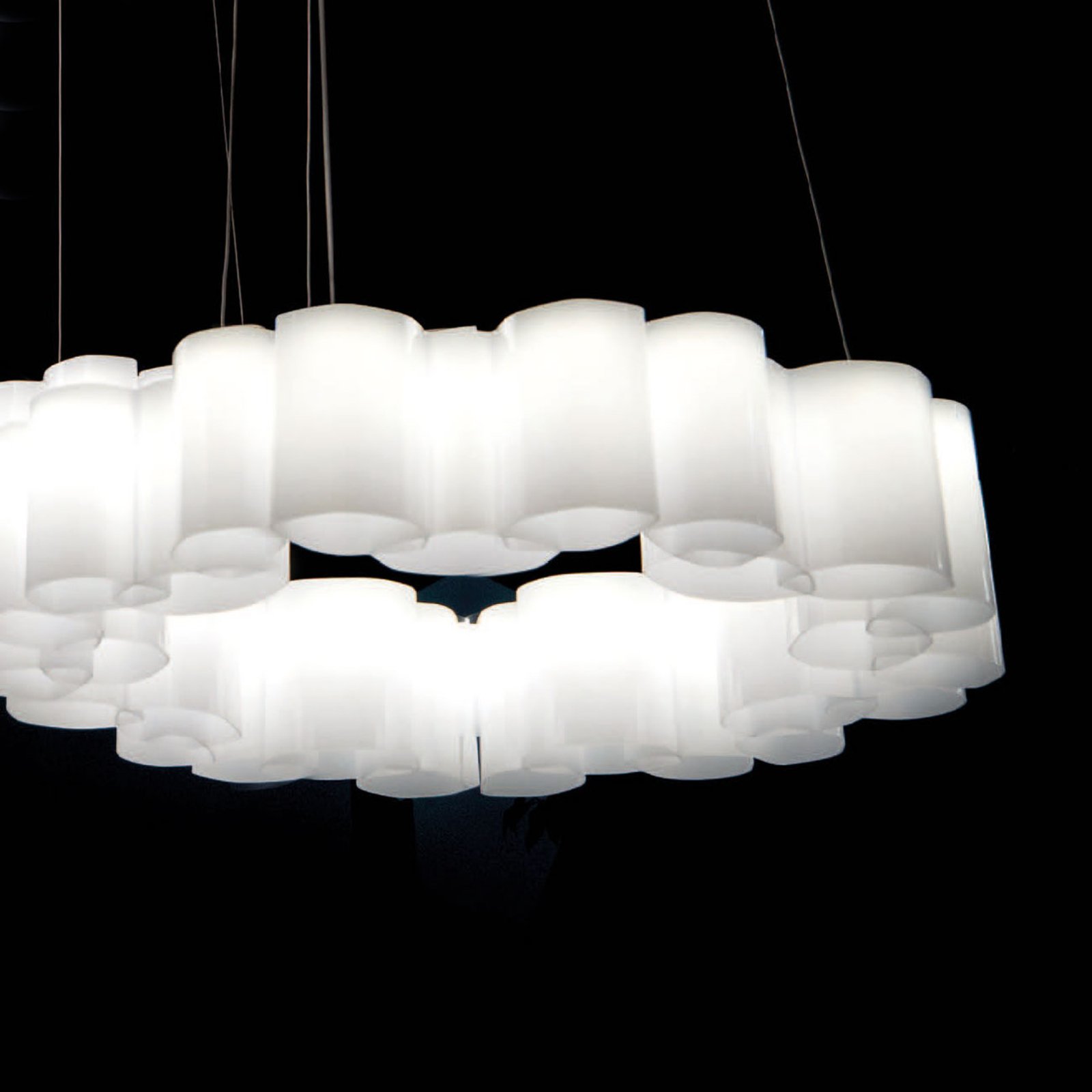 Honey LED pendant light, dimmable, round