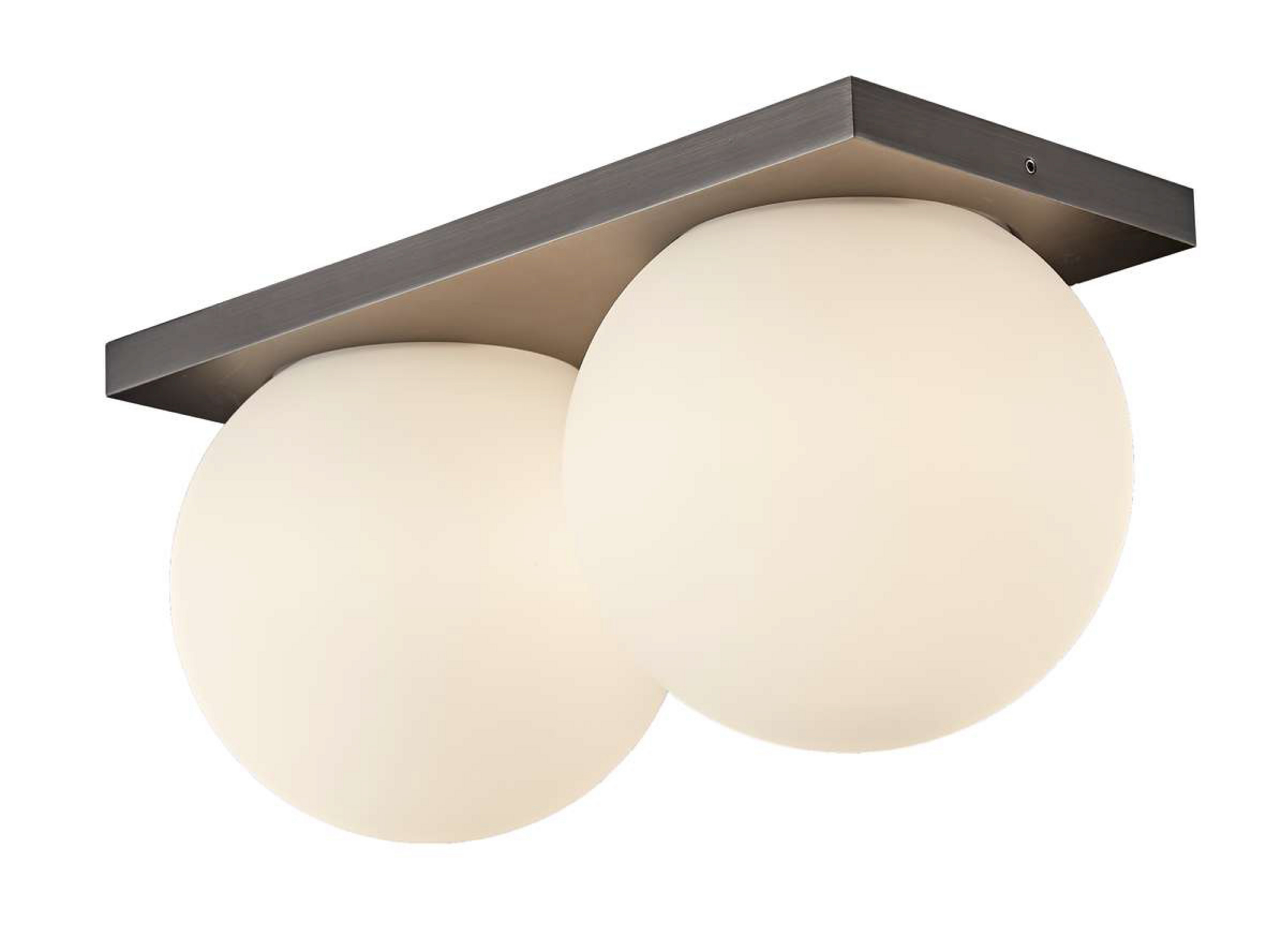 Palla Mini C290 LED-Deckenlampe, dim., grau/weiß - Antidark