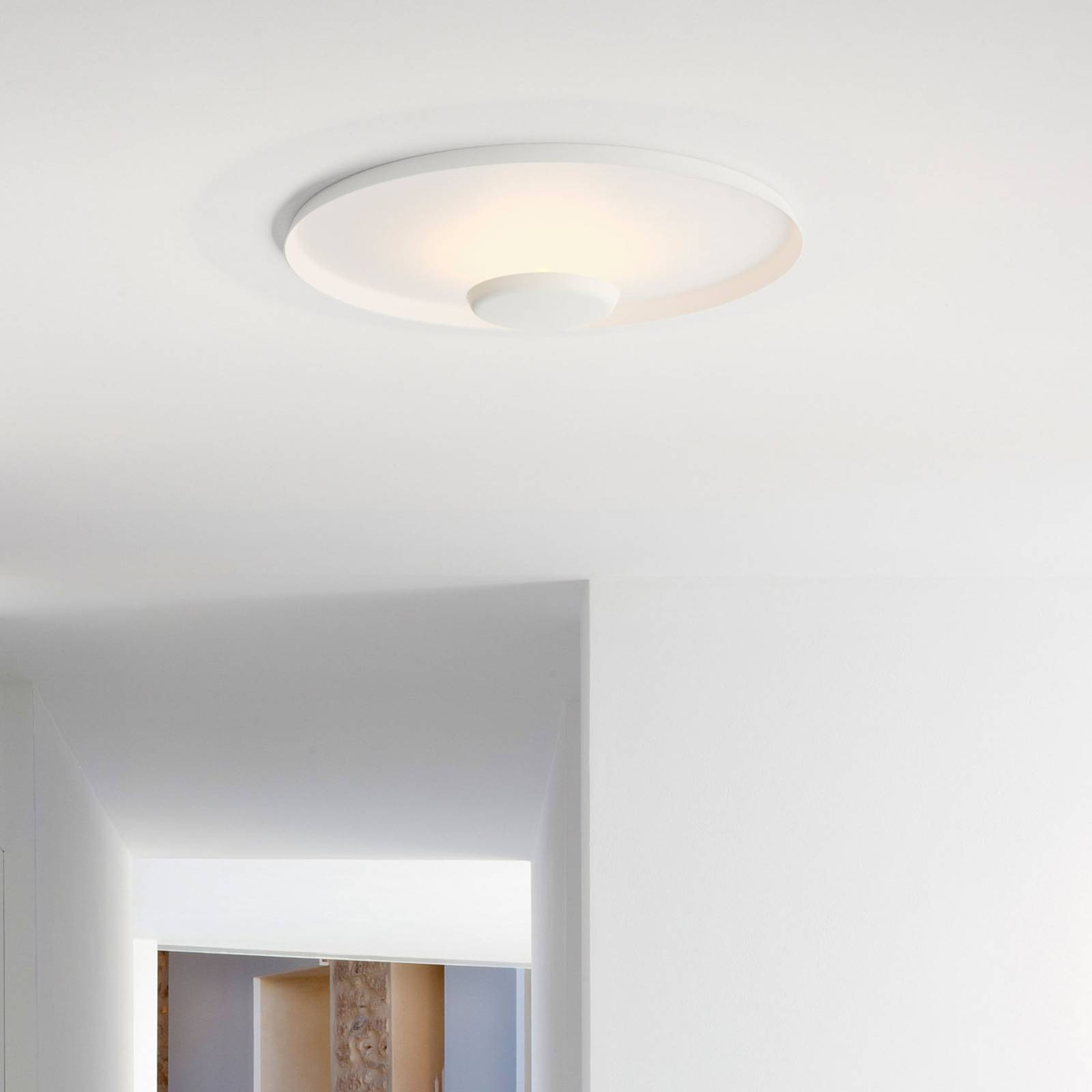 Vibia Top kinkiet LED Ø 60 cm biały