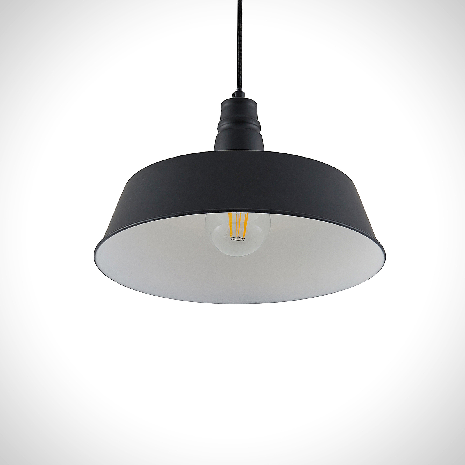Lindby Antira suspension, noire mate