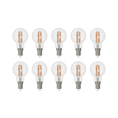 Arcchio LED žiarovka E14 G45, sada 10 kusov, 2700 K