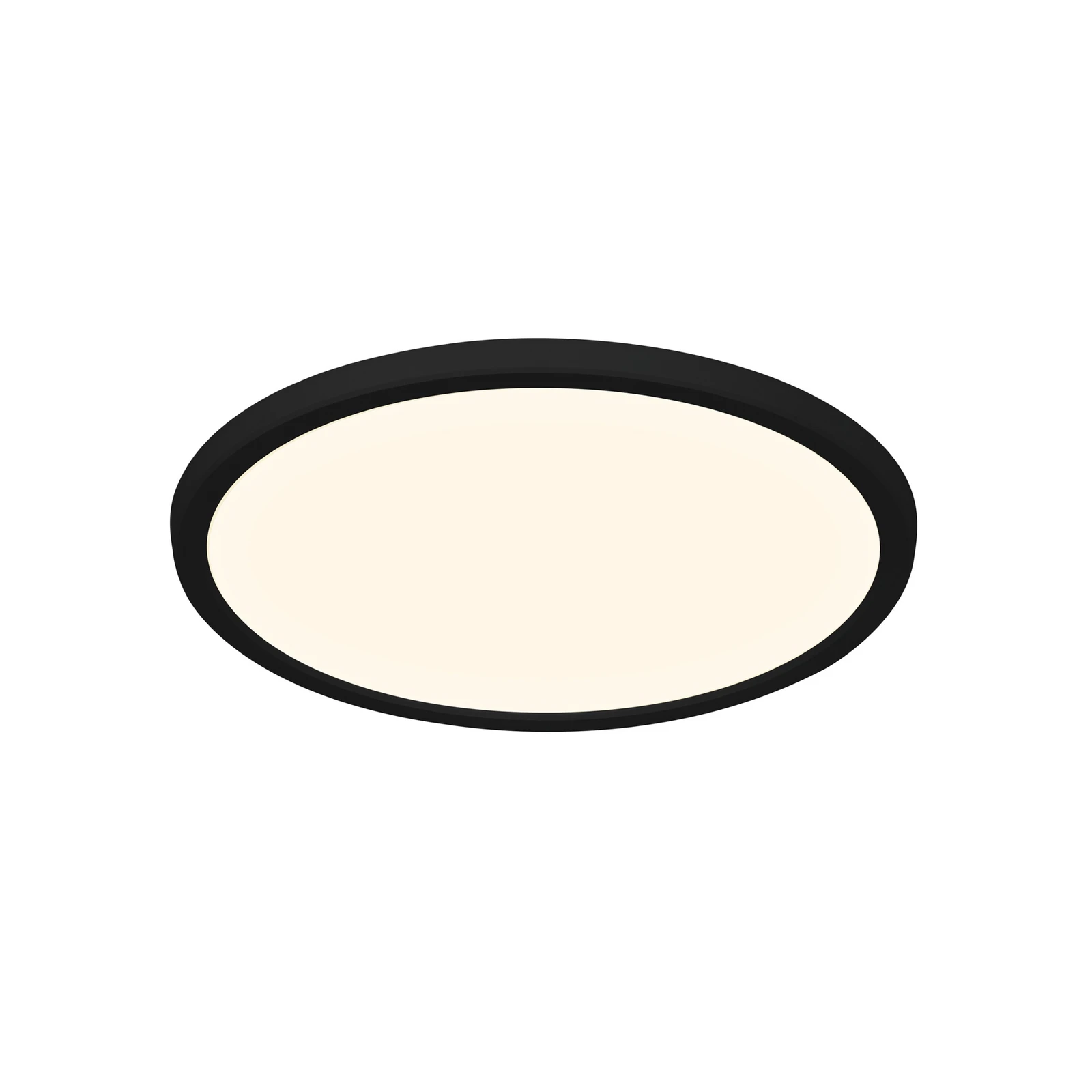 LED-Deckenleuchte Oja Smart, schwarz, Ø 29 cm