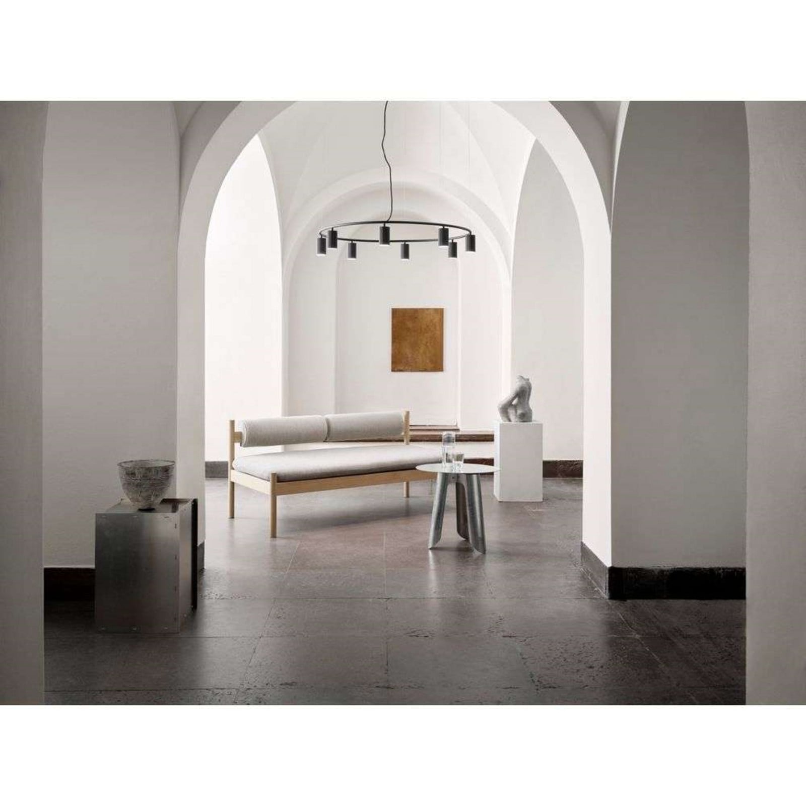 Donna Circle 100 Pendelleuchte Black Ink Pholc - Esszimmer - Aluminium
