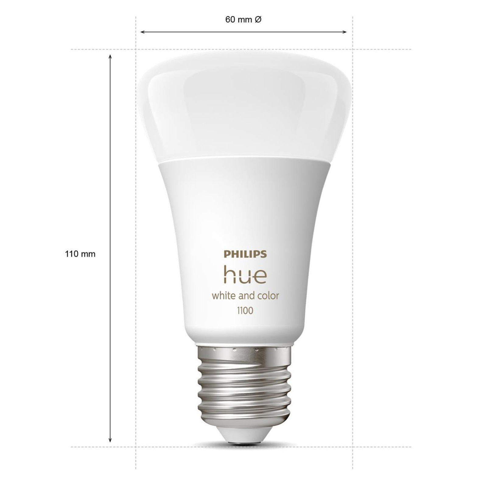 Philips Hue White&Color Ambiance LED E27 11W 1055lm
