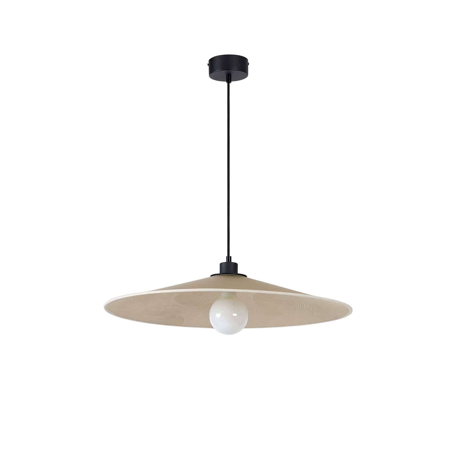 Viseća lampa Gatsby, ramil, Ø 60 cm - MARKET SET