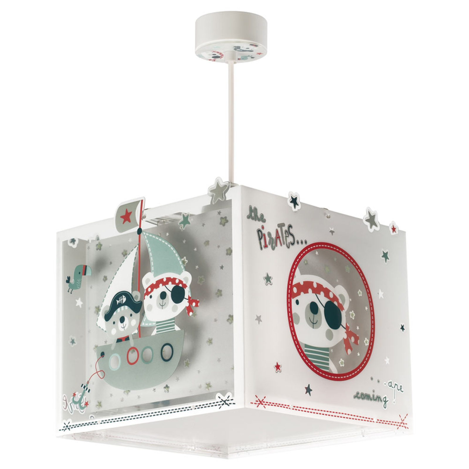 Pirates children's room pendant light