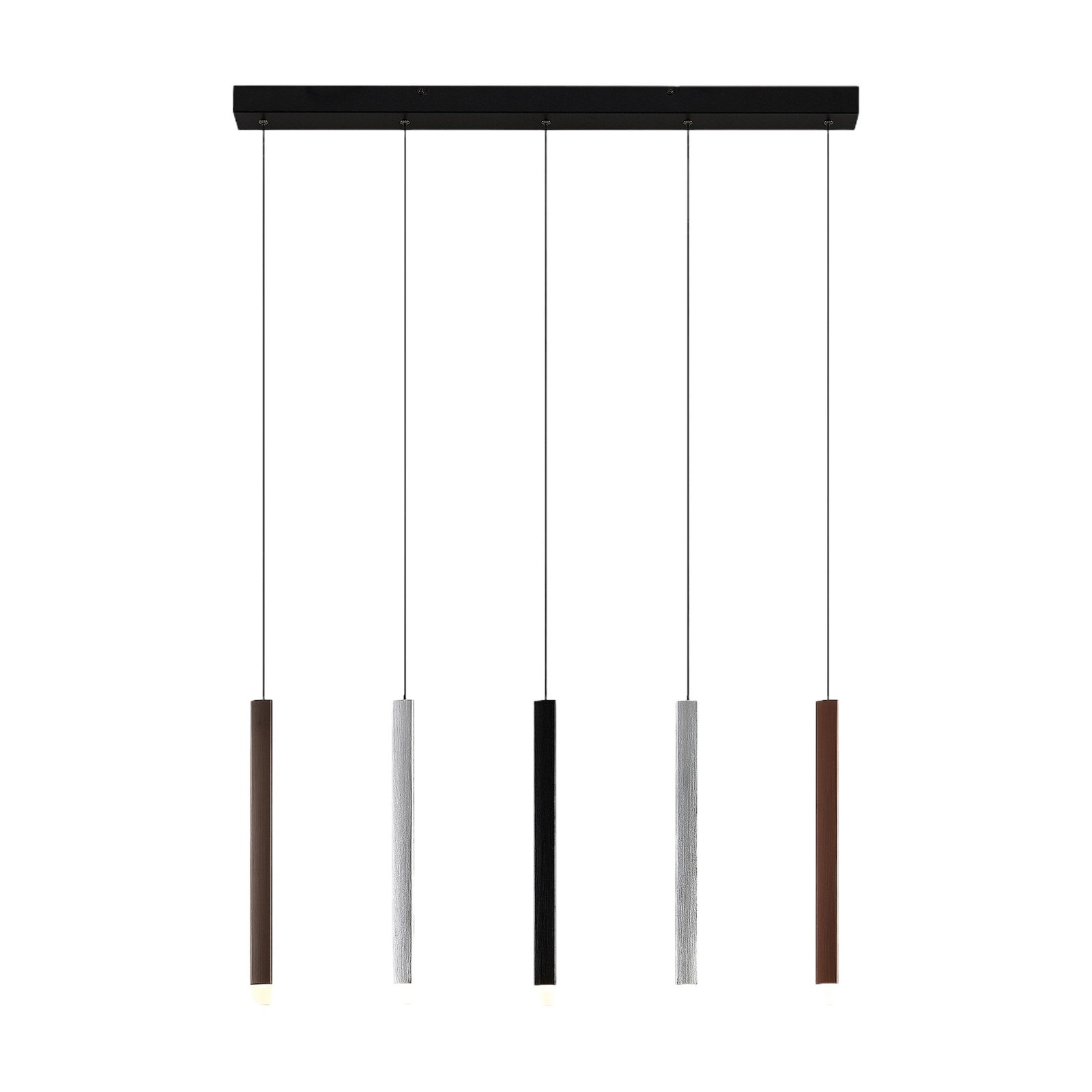 Stoika LED 5 Pendelleuchte Multi - Lucande