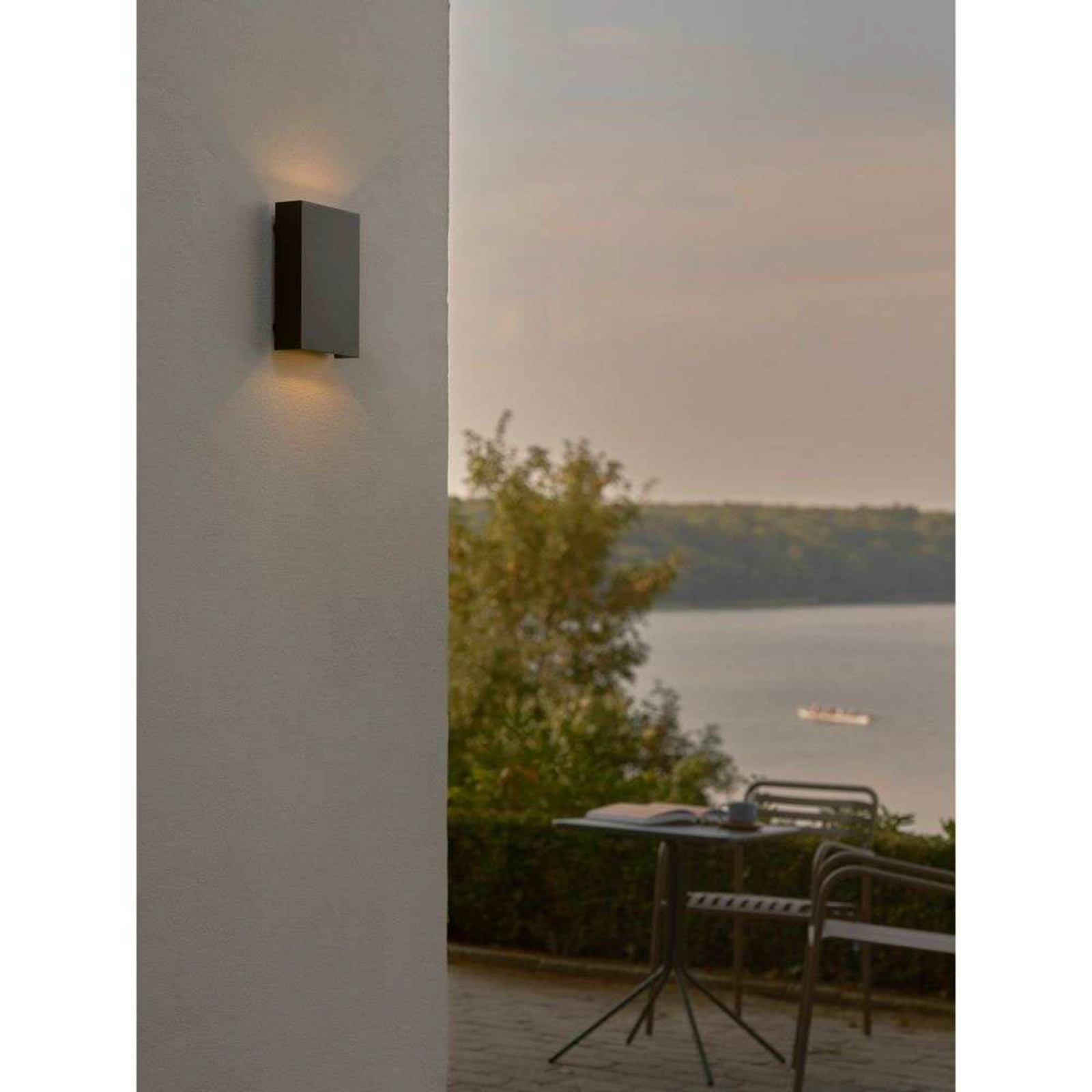 Fold 15 LED Wandleuchte Seaside Schwarz - Nordlux