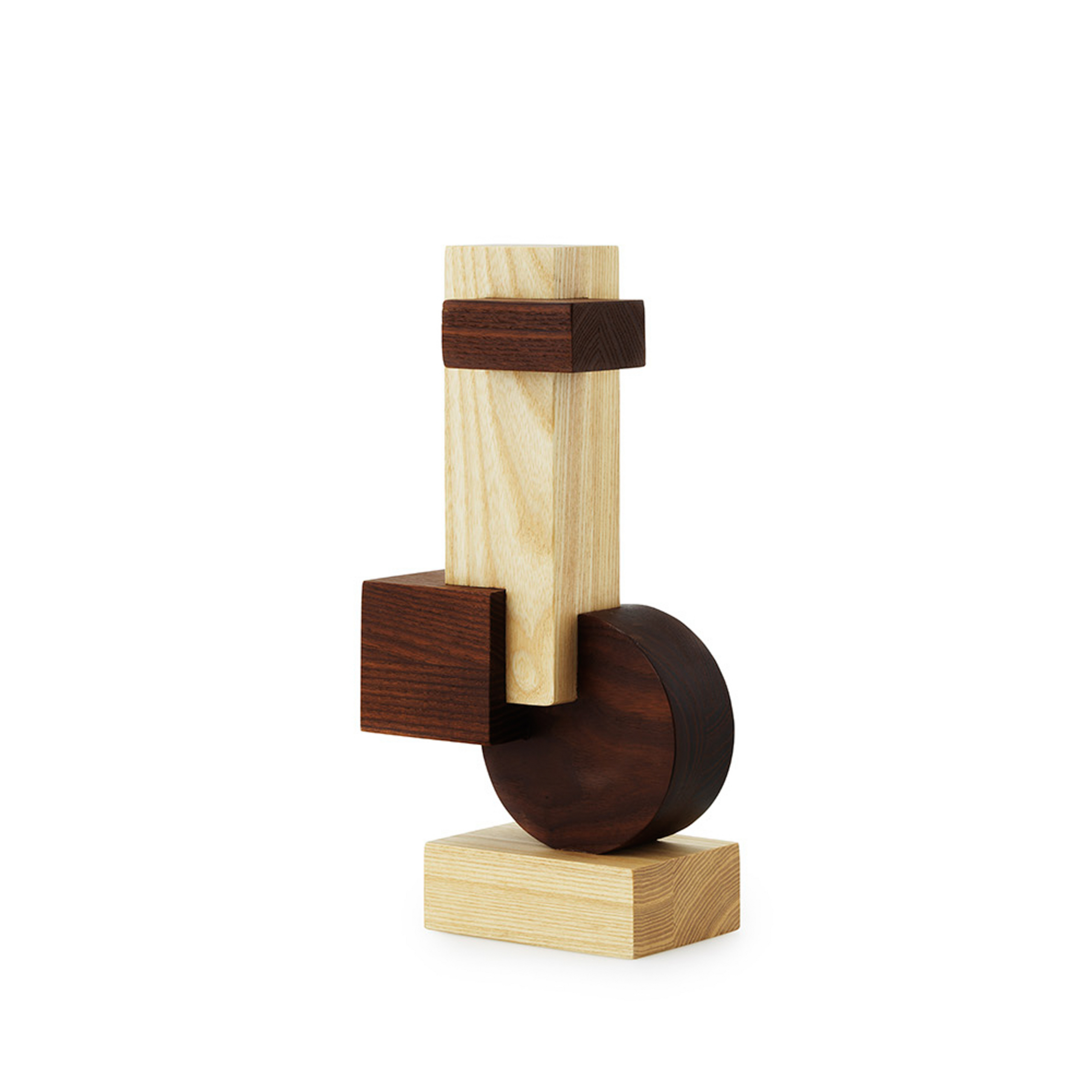 Skulptur Join medium, natur/brun, høyde 33 cm - Normann Copenhagen