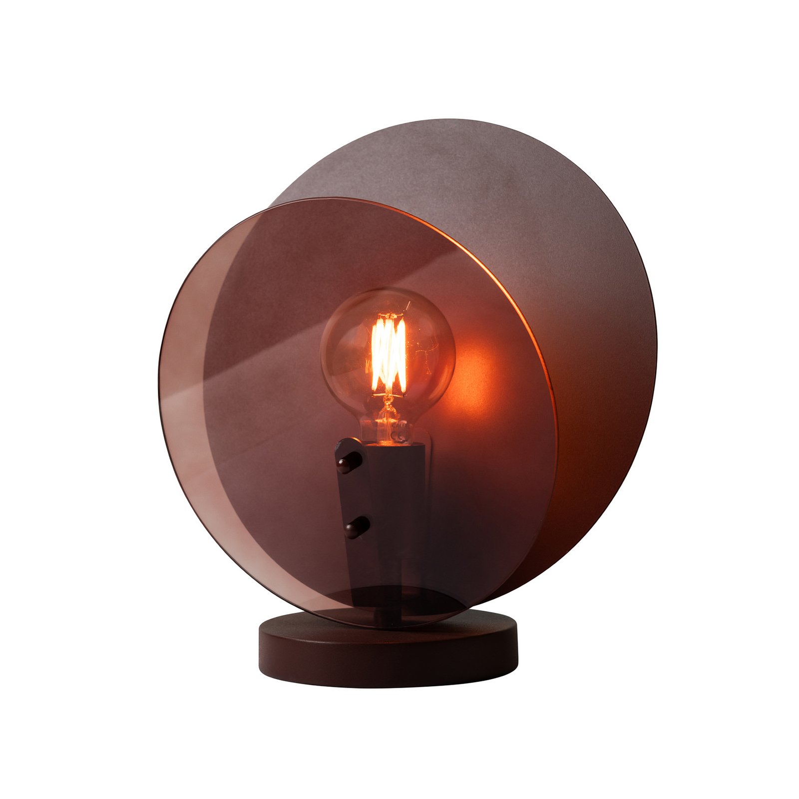 IT'S ABOUT ROMI Tischlampe Toledo, braun, Höhe 33 cm