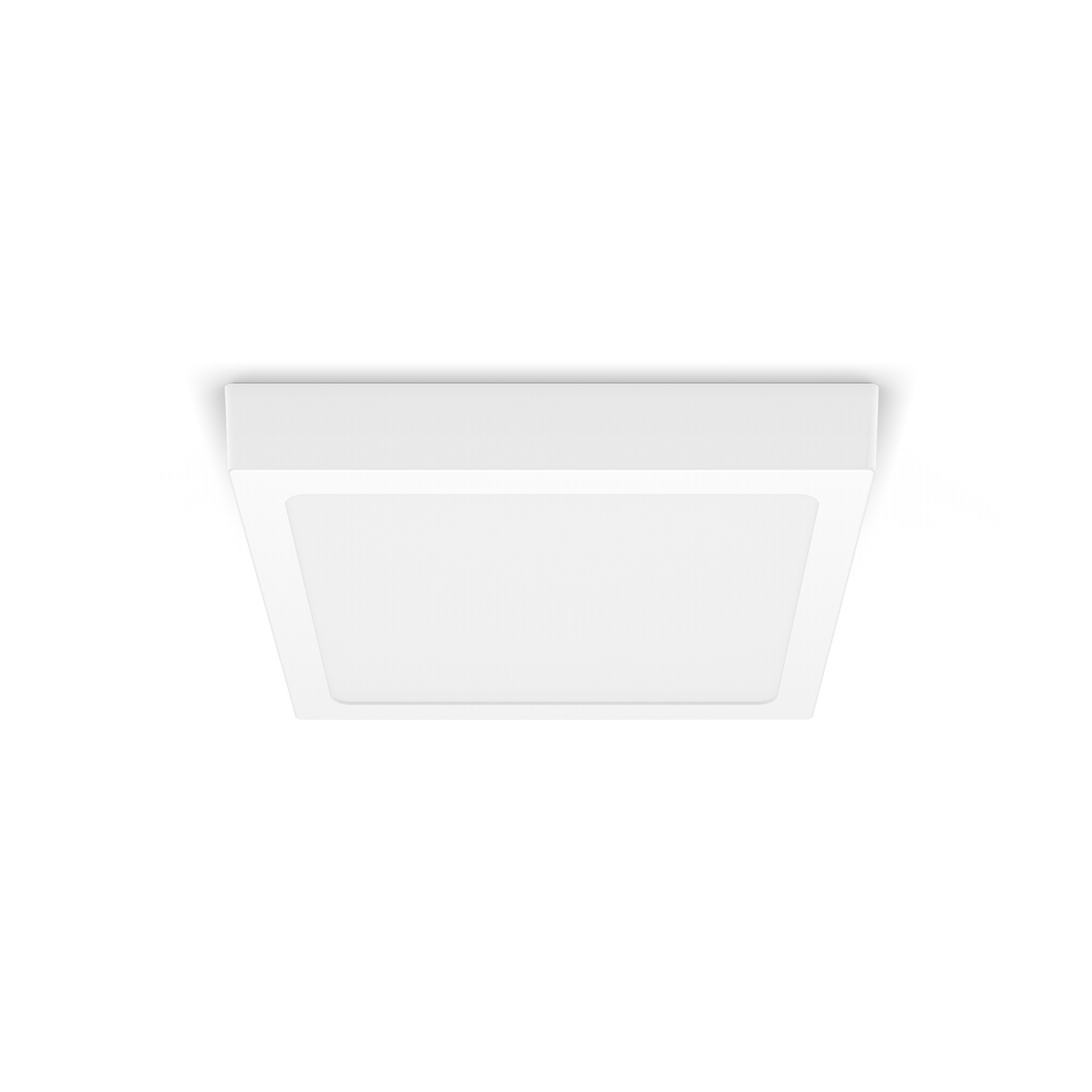 Philips Slim Surface, branco, 21 x 21 cm, angular, 2.700 K