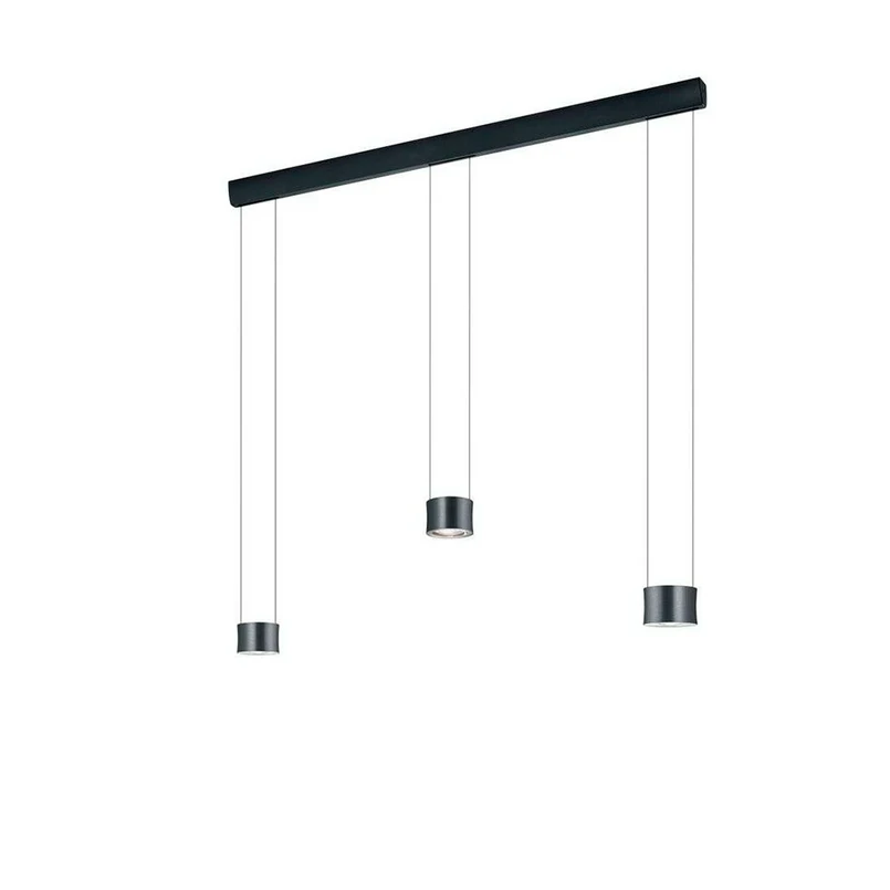 BANKAMP - Impulse Trio Pendel Matt Anthracite