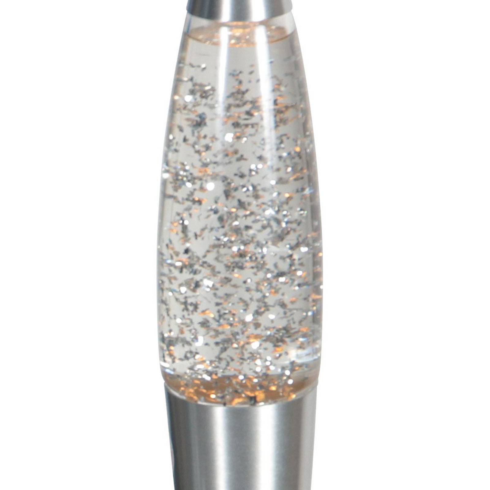 Tischlampe Volcan 4187, stahl, Glittereffekt, E14 günstig online kaufen
