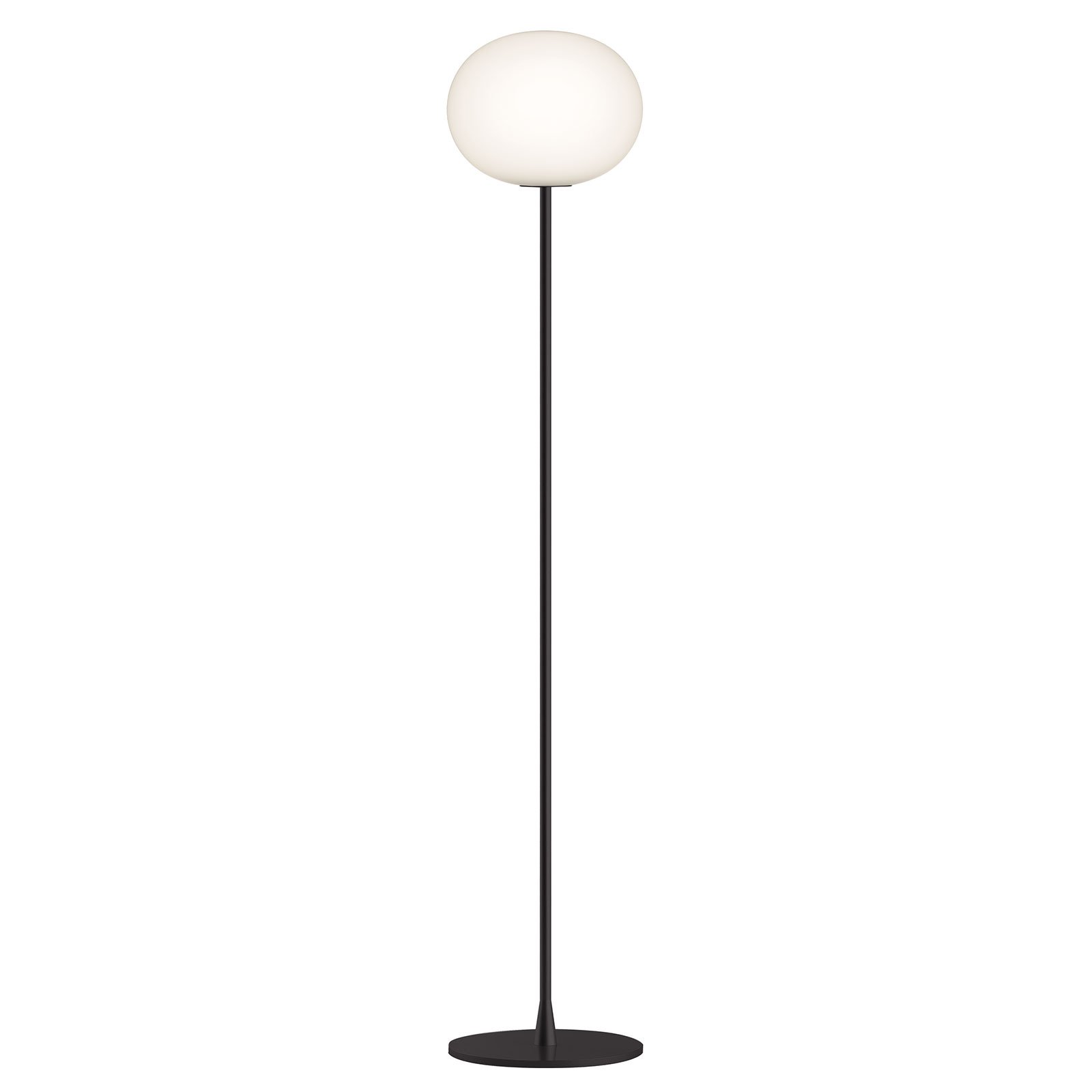Glo-Ball F2 Piantana Nero Opale - Flos