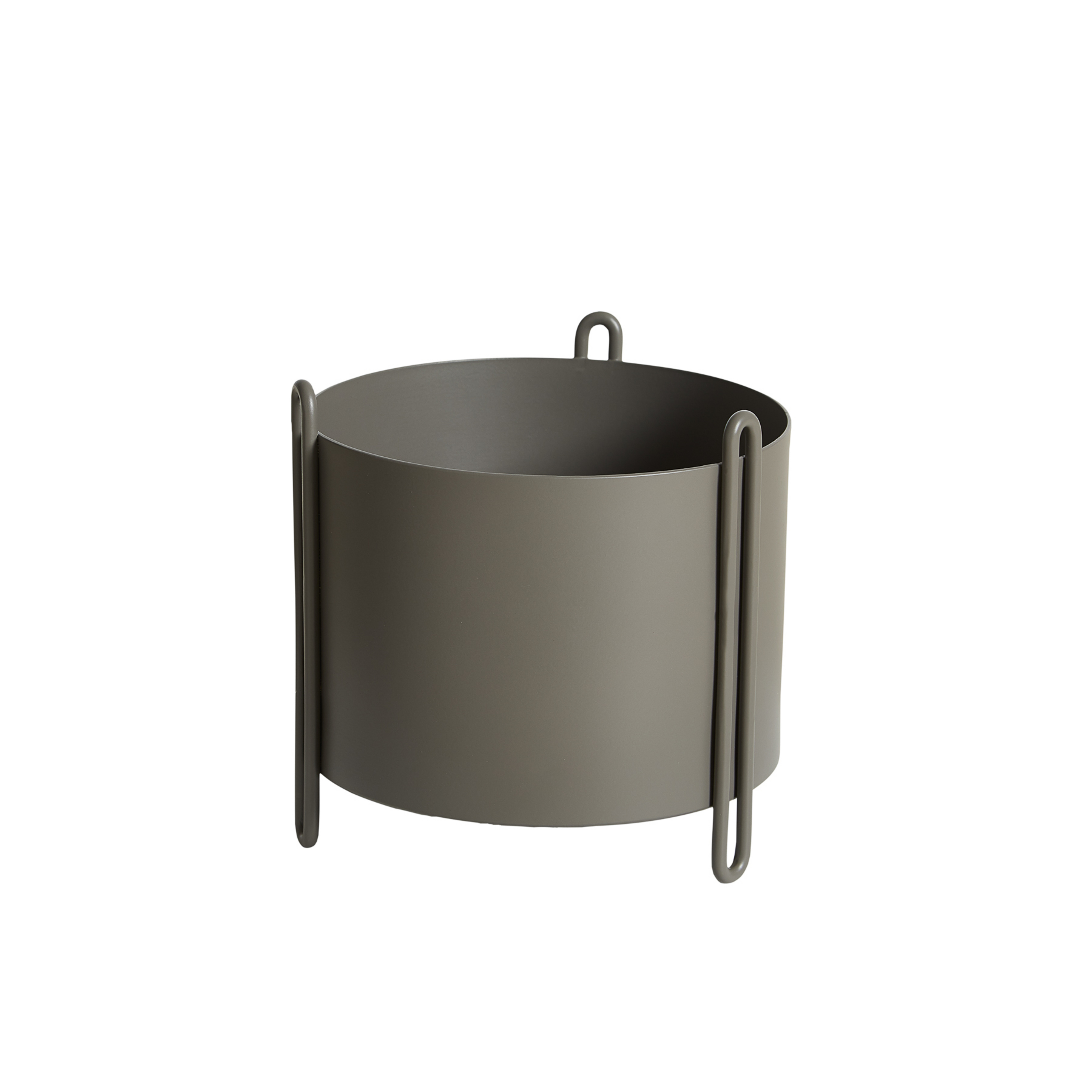 Fioriera Pidestall piccola color tortora - Woud