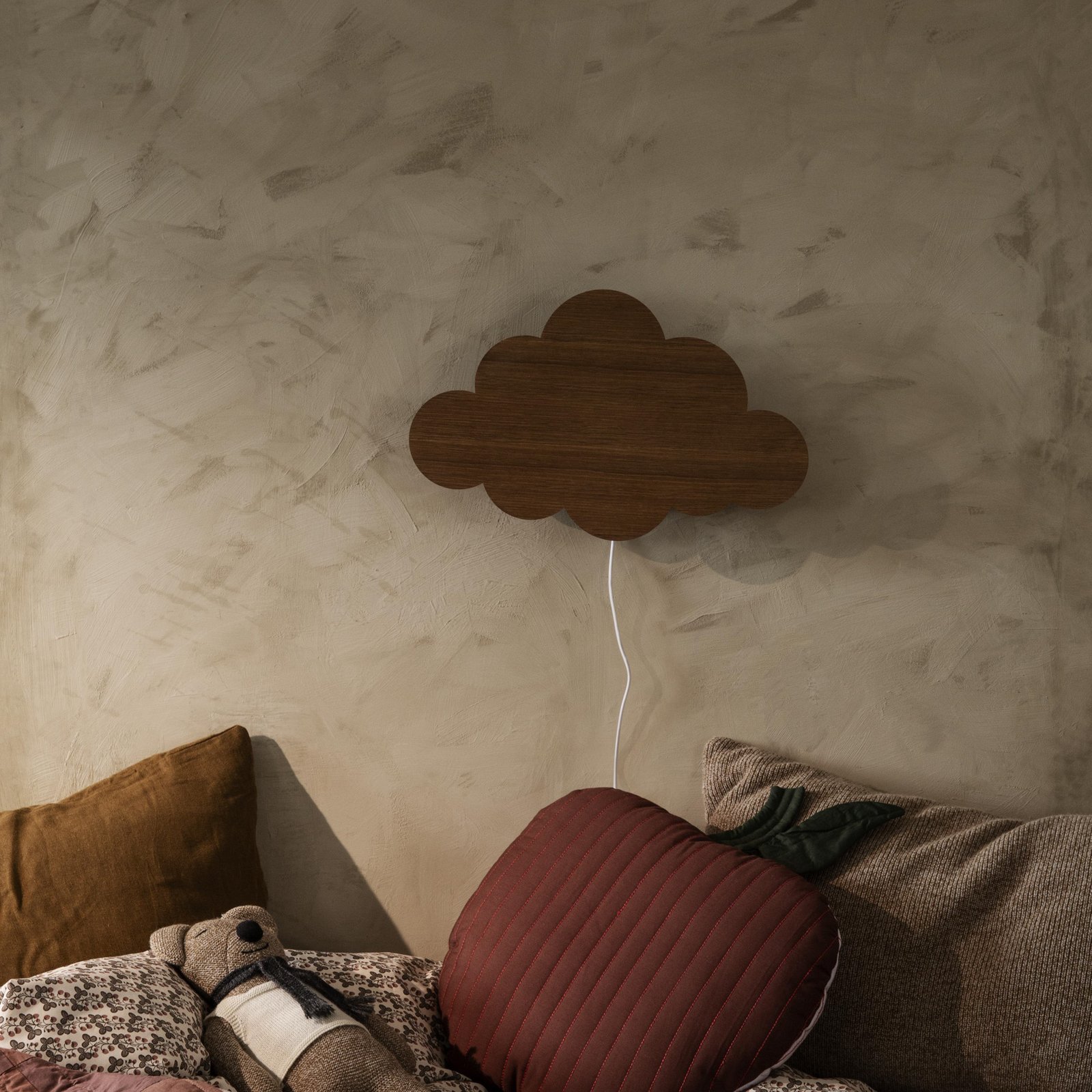 Cloud Wandleuchte Smoked Oak - Ferm Living