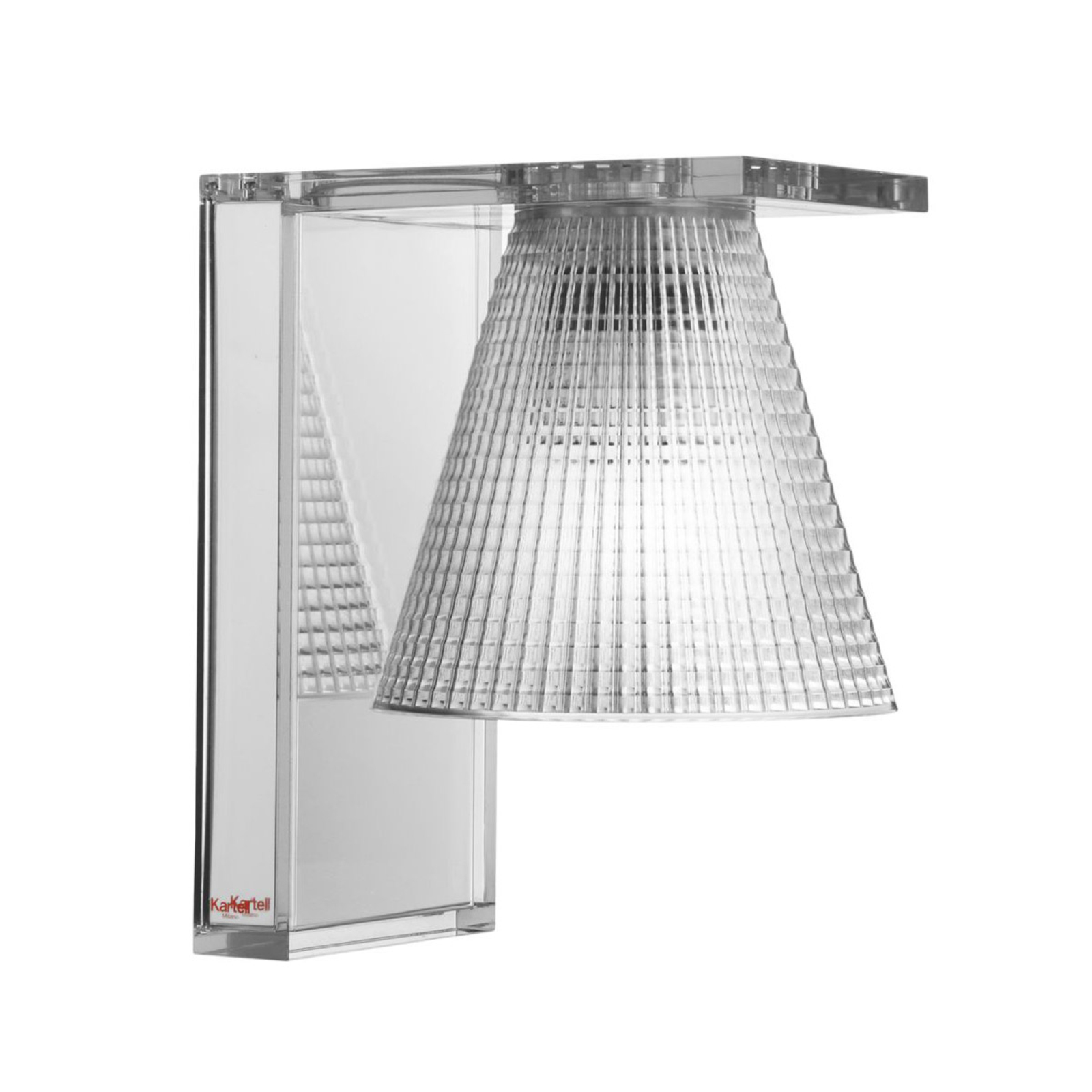 Kartell Light-Air LED-vägglampa, transparent