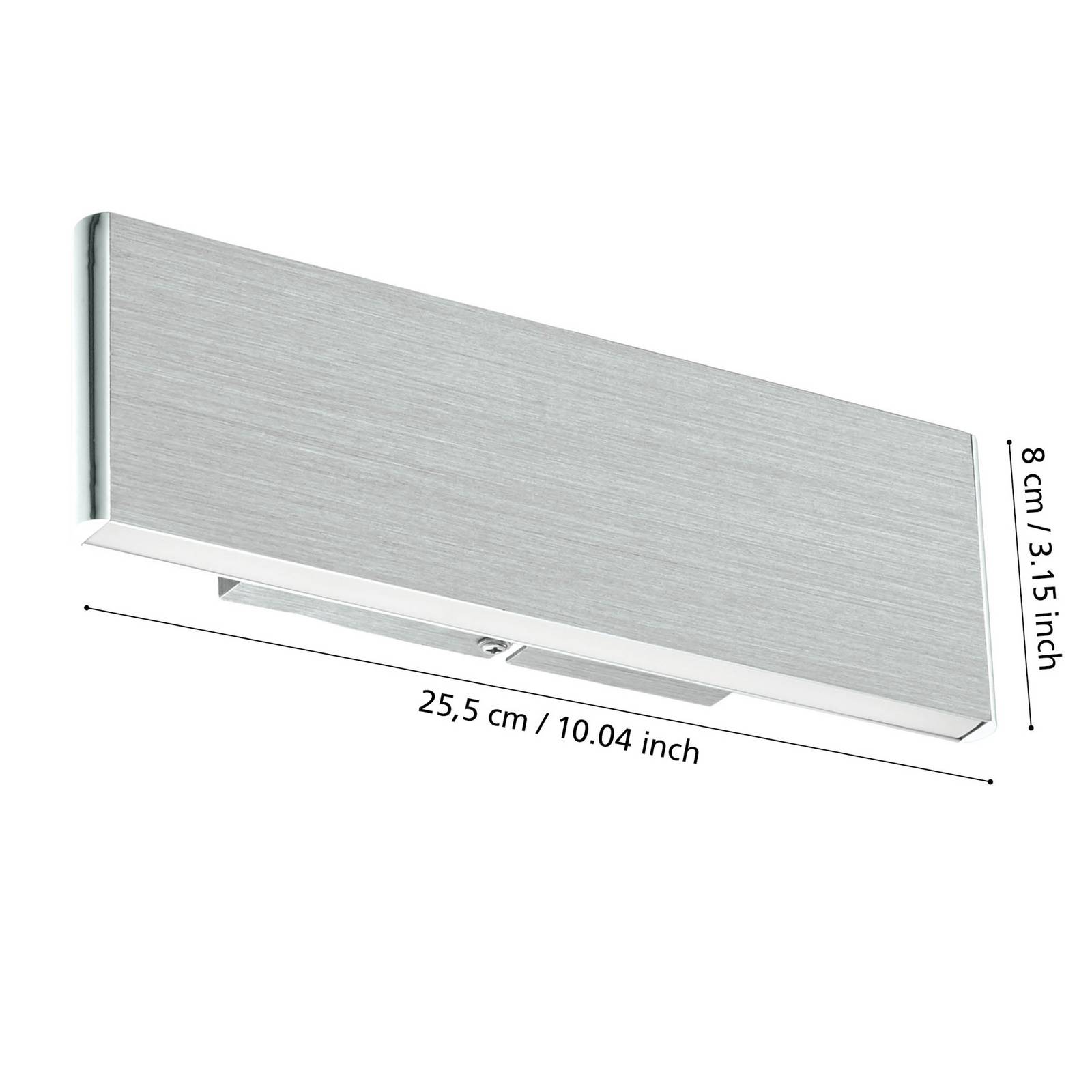 EGLO Stars Of Light LED-Wandleuchte Climene, alu gebürstet günstig online kaufen