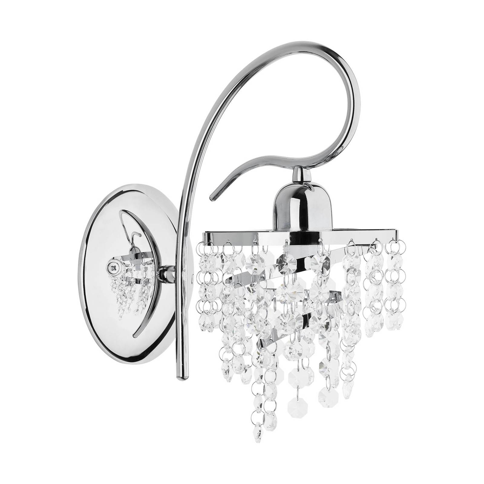 Wandleuchte Dace mit Glasbehang