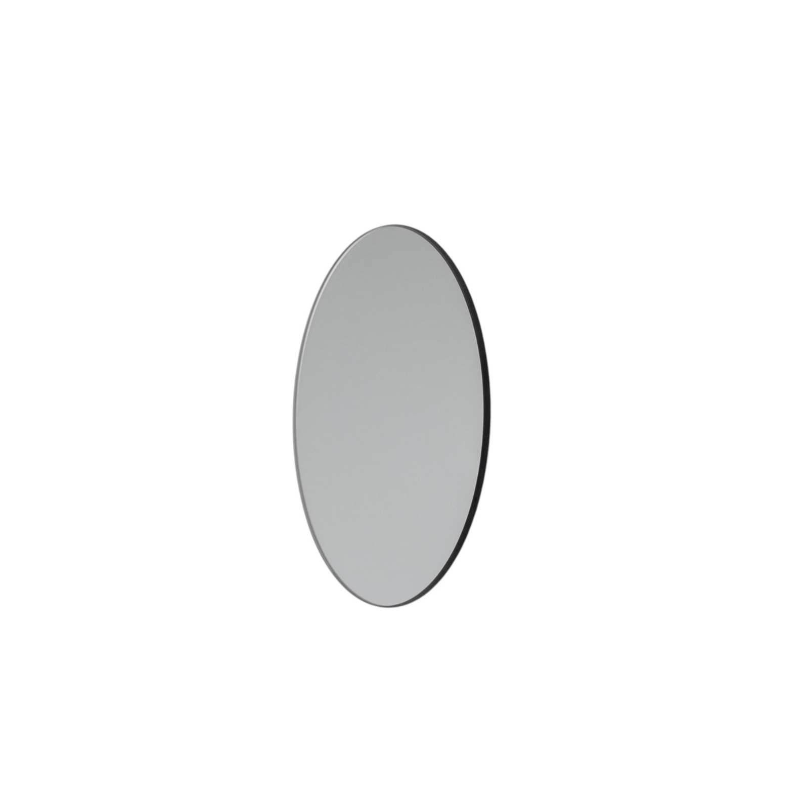 LED-spejl Ring S, Ø 19 cm, glas, varmhvid