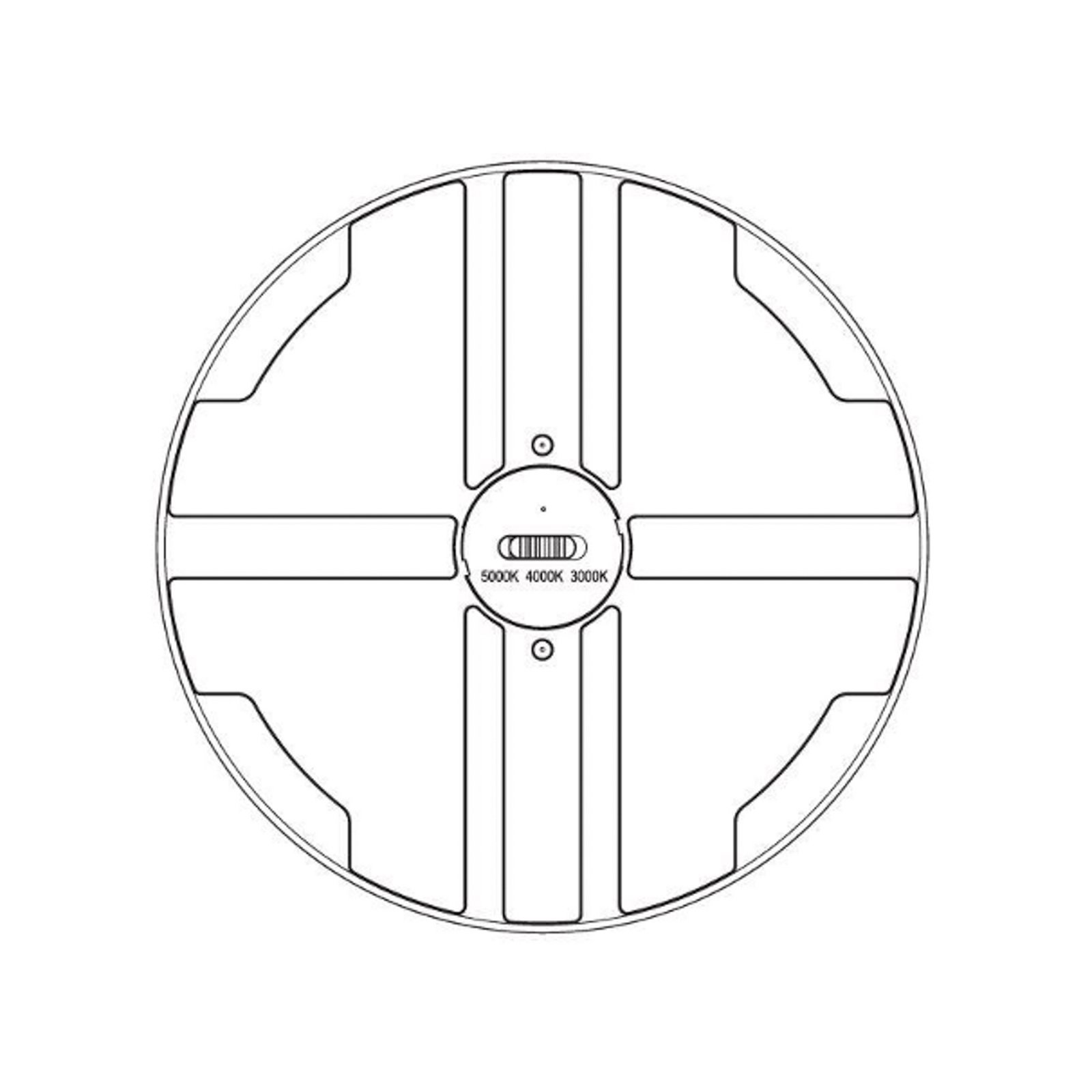 Beacon LED bulb GX53, 18 W, CCT, Ø 20 cm