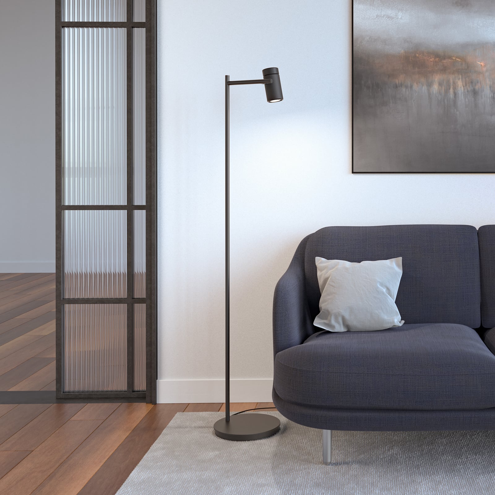 Holder Gulvlampe Black - Herstal